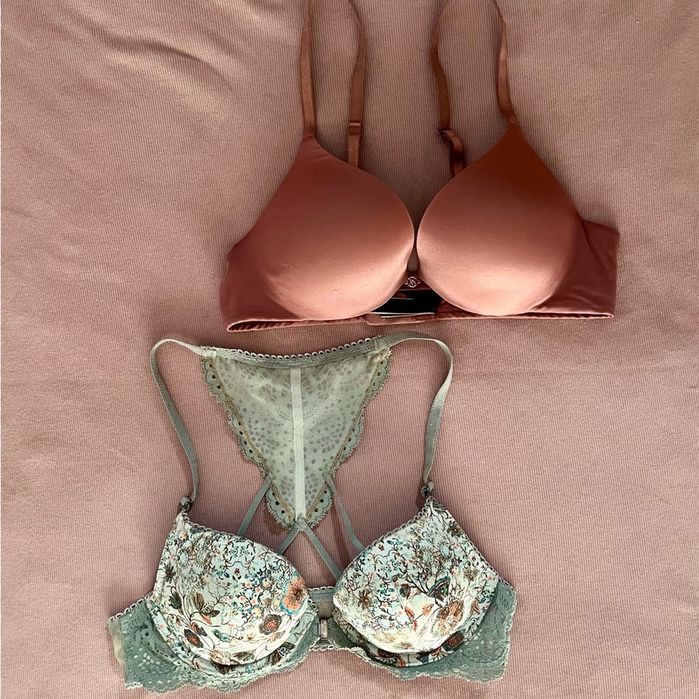 VS pair of bras 34A